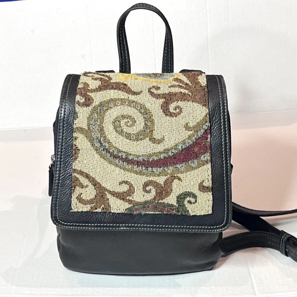 Tignanello Pebbled Leather Backpack - Picture 1 of 16
